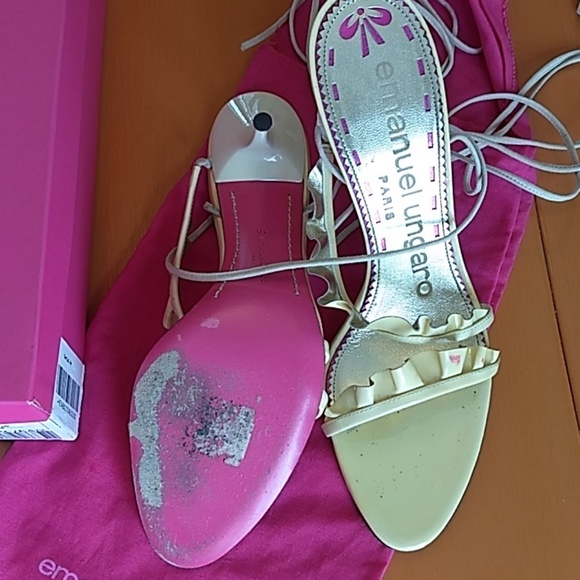 High Heels. Strappy Emanuel Ungaro. - Picture 5 of 8